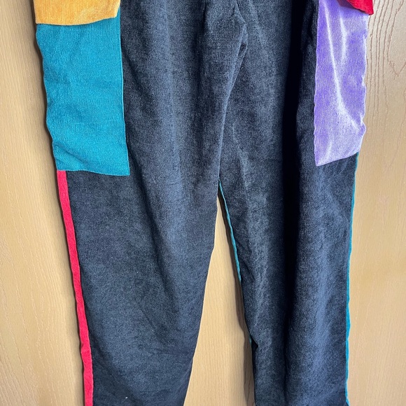 Colorblock Patchwork Pants - Picture 6 of 6
